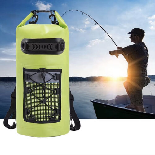 Larger Capacity Travel Bag Waterproof Dry Bag Waterproof Backpack for Mountaineering and Camping - Image 3