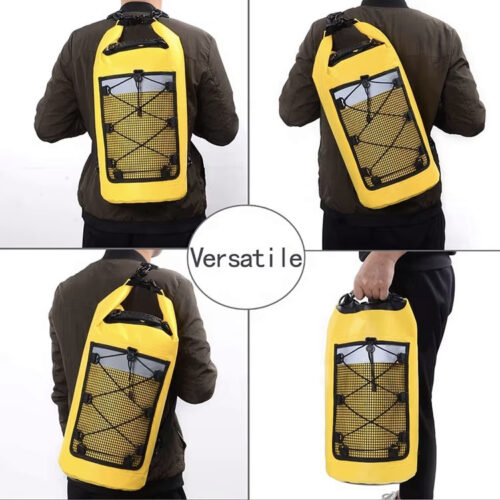 Larger Capacity Travel Bag Waterproof Dry Bag Waterproof Backpack for Mountaineering and Camping - Image 8