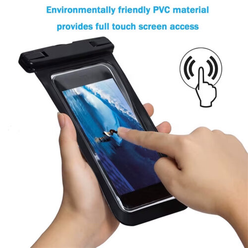 Outdoor Rainy Swimming Waterproof Bag Color Matching Waterproof Phone Bag Cell Phone Pouch - Image 6