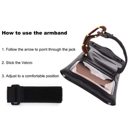 Wholesale Phone Bag Arm Waterproof Phone Protective Bag Waterproof Phone Pouch - Image 2