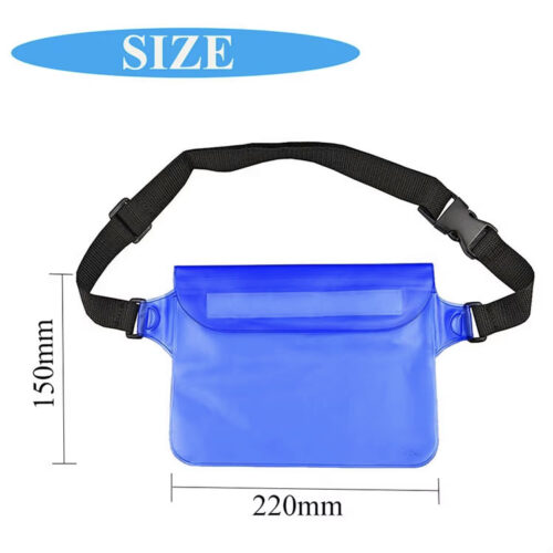 Custom Logo Waterproof Phone Bag Fanny Pack Waist Pouch with Waist Strap - Image 12