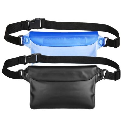 Custom Logo Waterproof Phone Bag Fanny Pack Waist Pouch with Waist Strap - Image 5