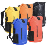 Hot Sale 35L PVC Roll Top Dry Bag Waterproof Backpack for Outdoor Kayaking Camping Boating Hiking Beach Travel