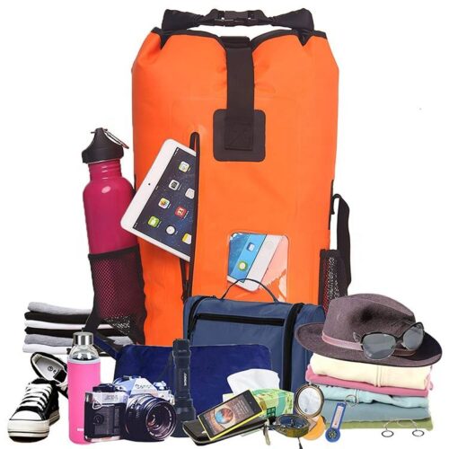 Hot Sale 35L PVC Roll Top Dry Bag Waterproof Backpack for Outdoor Kayaking Camping Boating Hiking Beach Travel - Image 6
