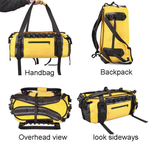 28L 60L Business Travel Storage Luggage Bag Waterproof Dufel Backpack - Image 4