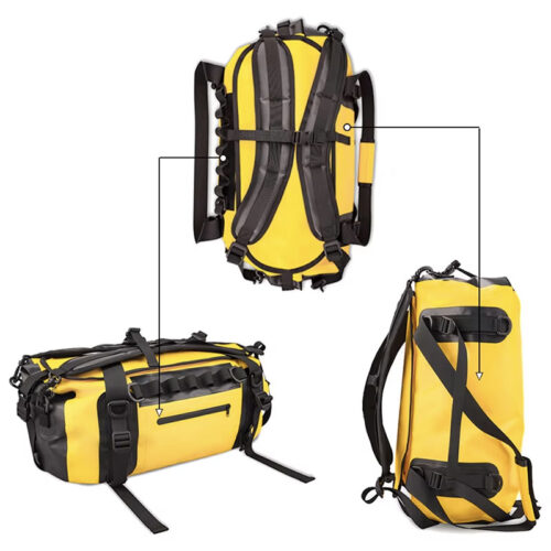 28L 60L Business Travel Storage Luggage Bag Waterproof Dufel Backpack - Image 5
