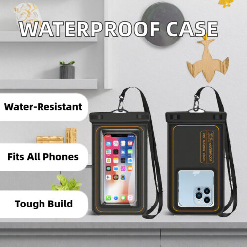 Wholesale Floating Style PVC Smartphone  Mobile Phone Sponge Pouch Universal Waterproof Phone Bag for iPhone 14 15 - Image 5