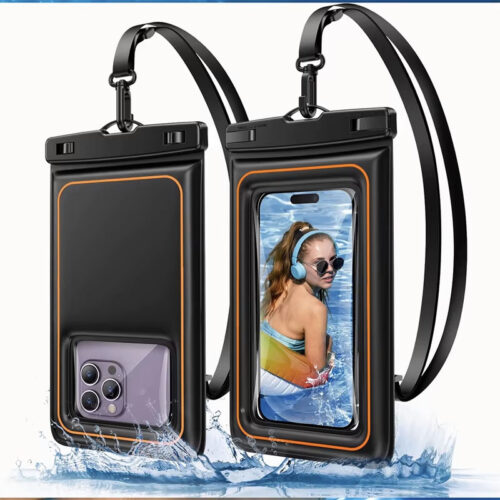 Wholesale Floating Style PVC Smartphone  Mobile Phone Sponge Pouch Universal Waterproof Phone Bag for iPhone 14 15