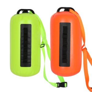 Multi Purpose Mesh Inflatable Floating Buoy Dry Bag，PVC Water Storage Bag